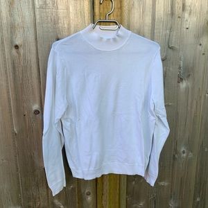 White turtleneck